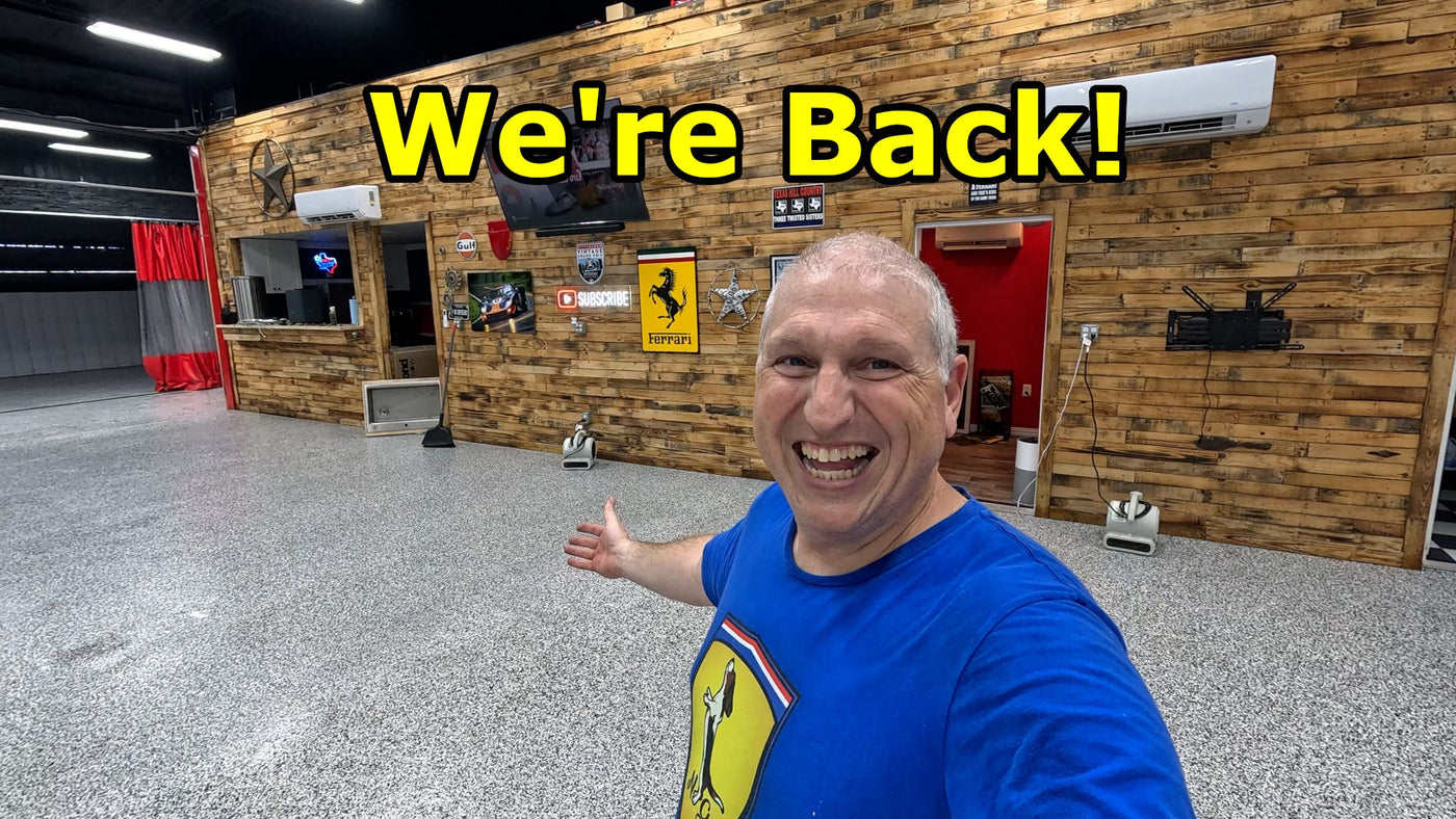 For the First Time in 3 Months the Shop is CLEAN