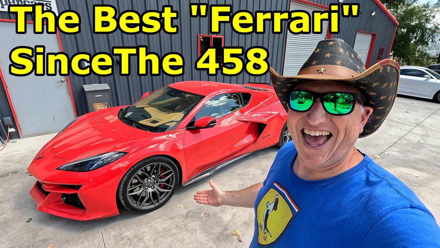 Is the Corvette C8 Z06 BETTER Than The Ferrari 458?