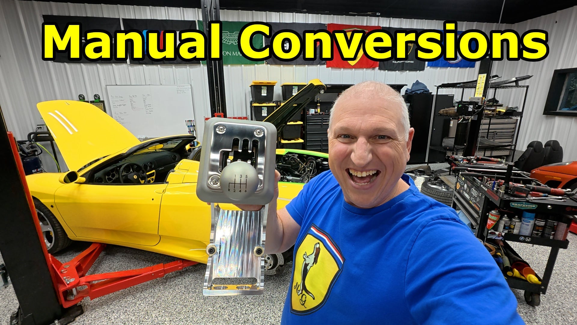 Everything you Need to Know about Ferrari Manual Conversions