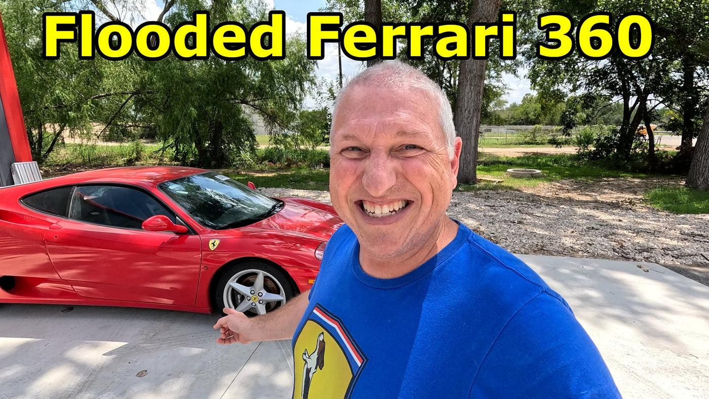 We Bought Back Scot's Flooded Ferrari 360!