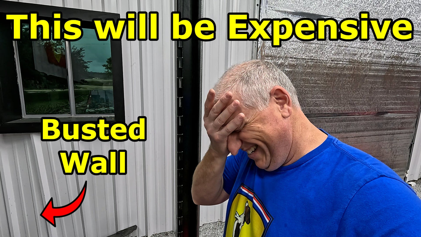 A Ferrari Ran Into Our Building