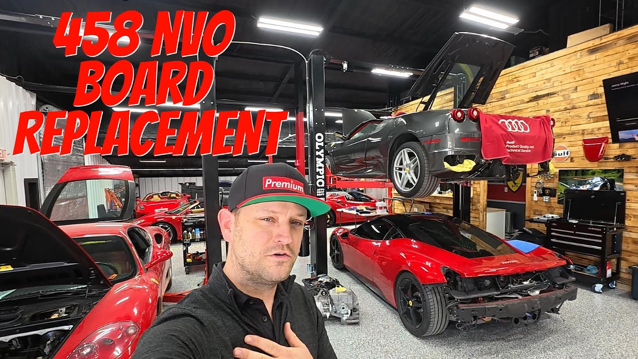 How to replace the NVO Board in a 458 Steering Wheel