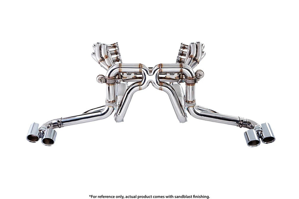 iPE Ferrari F430 F1 Valvetronic Exhaust System (Stainless Steel)