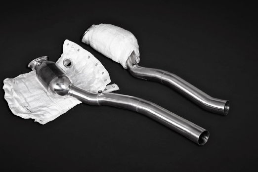 Ferrari F12/812 Superfast - Sport Cat Downpipes + Heat Protection