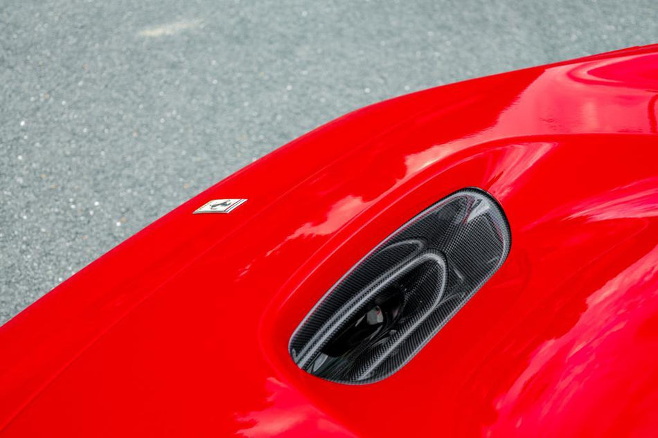Ferrari F8 - Carbon Fiber Front Air Vents (2 Piece)