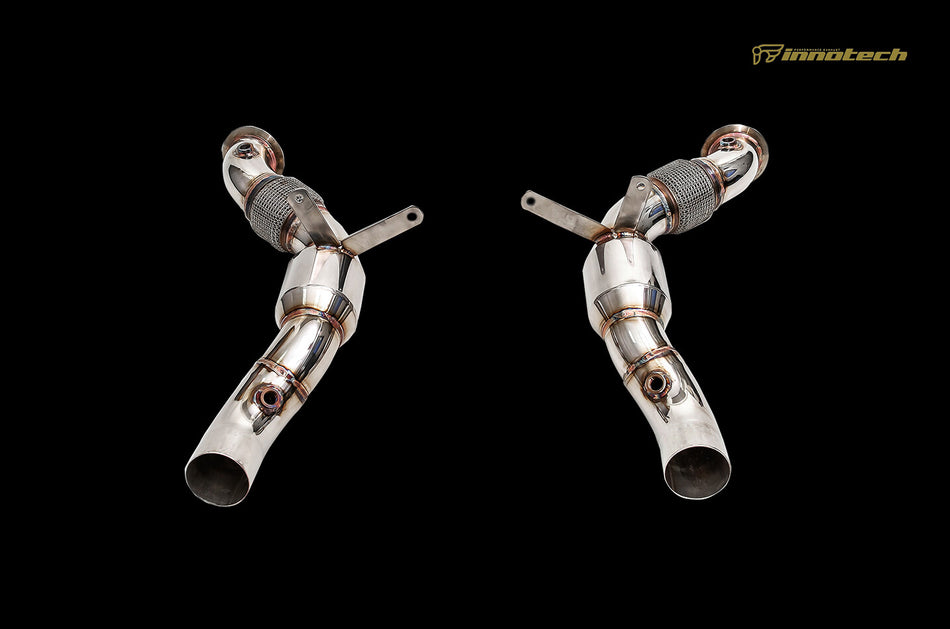 iPE Ferrari 488 Cat Downpipe (Stainless Steel)