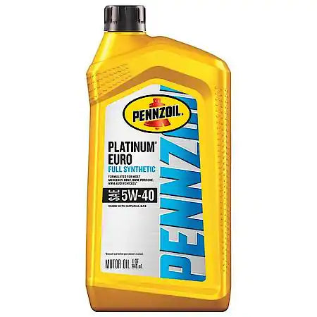 Pennzoil 5w-40 Euro Platinum