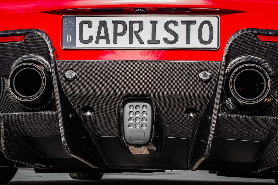 Ferrari 488 Pista - End Pipe Shells