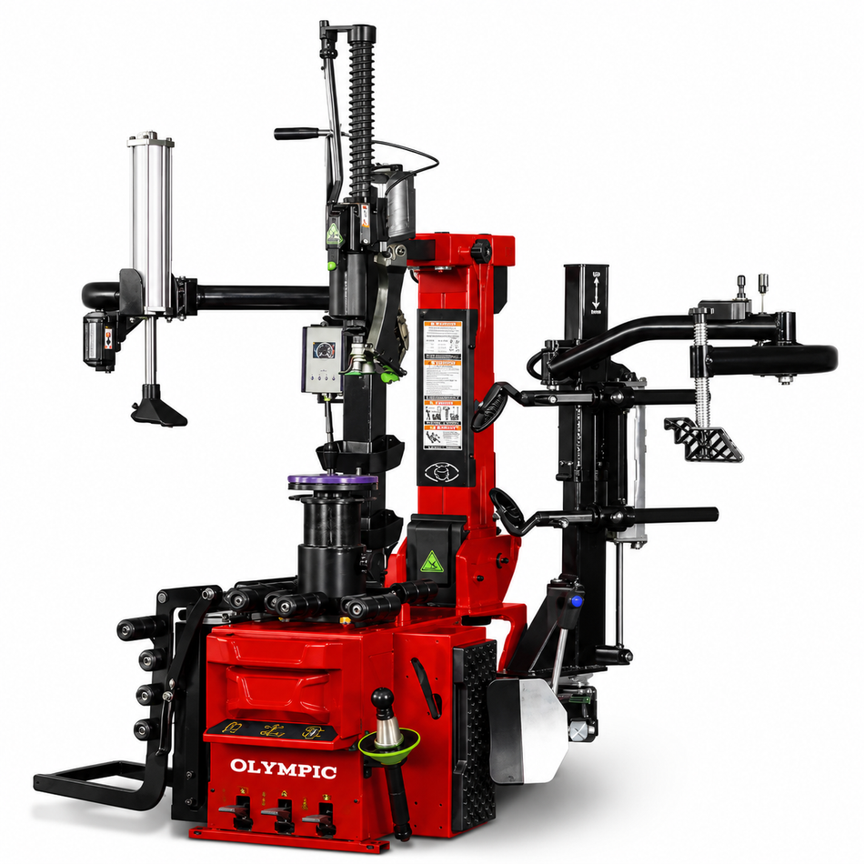 Olympic T-999E / Deluxe Tire Changer with Dual Assist Arms