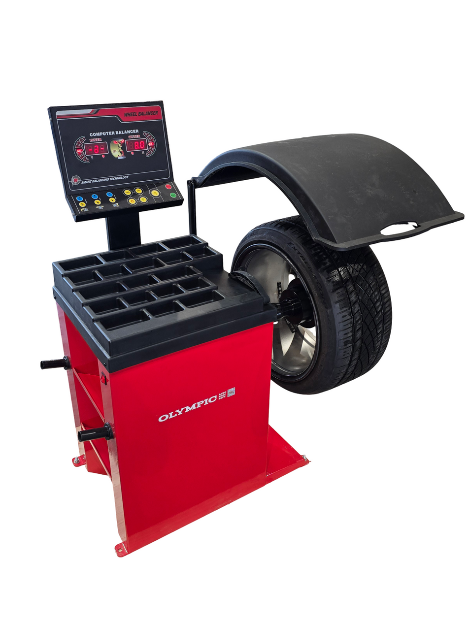 Olympic W820 / Laser-Equipped 2D Wheel Balancer