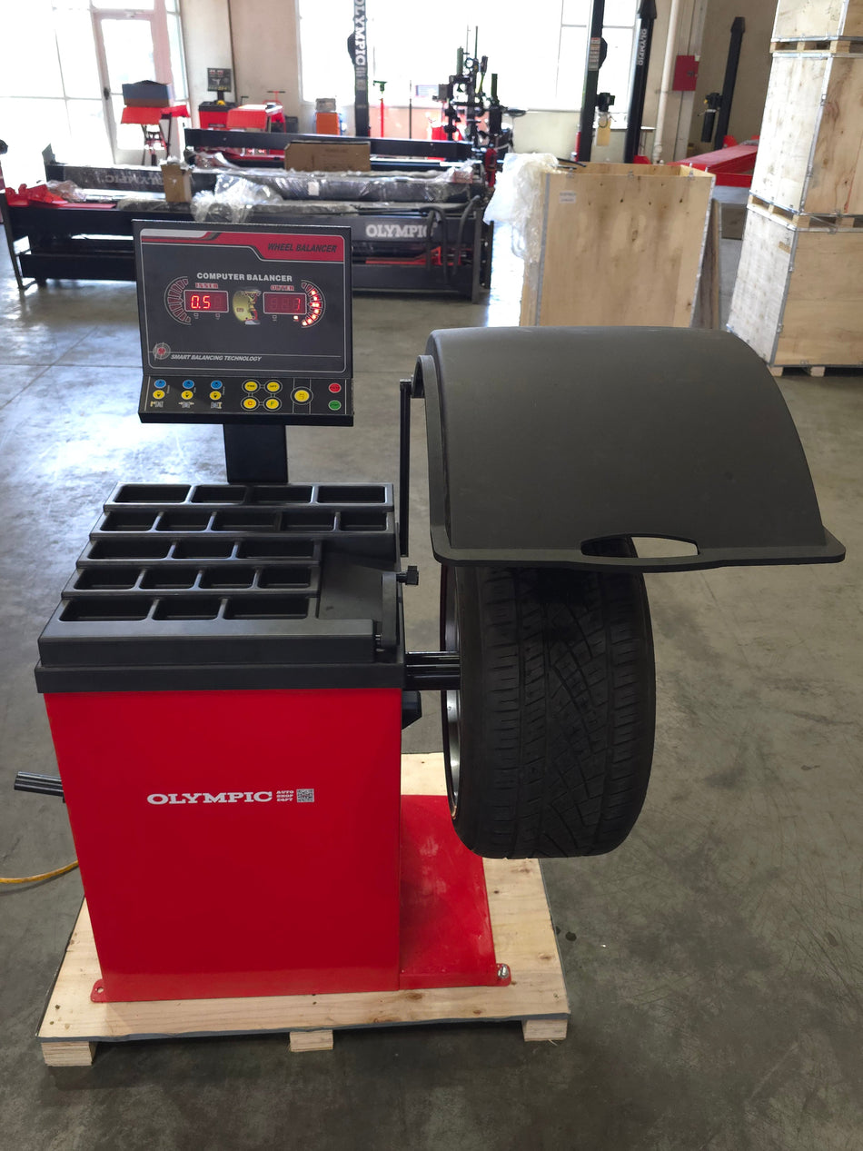 Olympic W820 / Laser-Equipped 2D Wheel Balancer