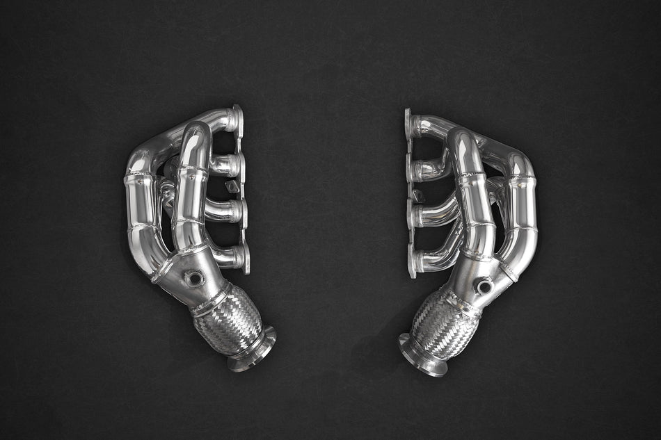 Ferrari 458 - Headers + Heat Protection