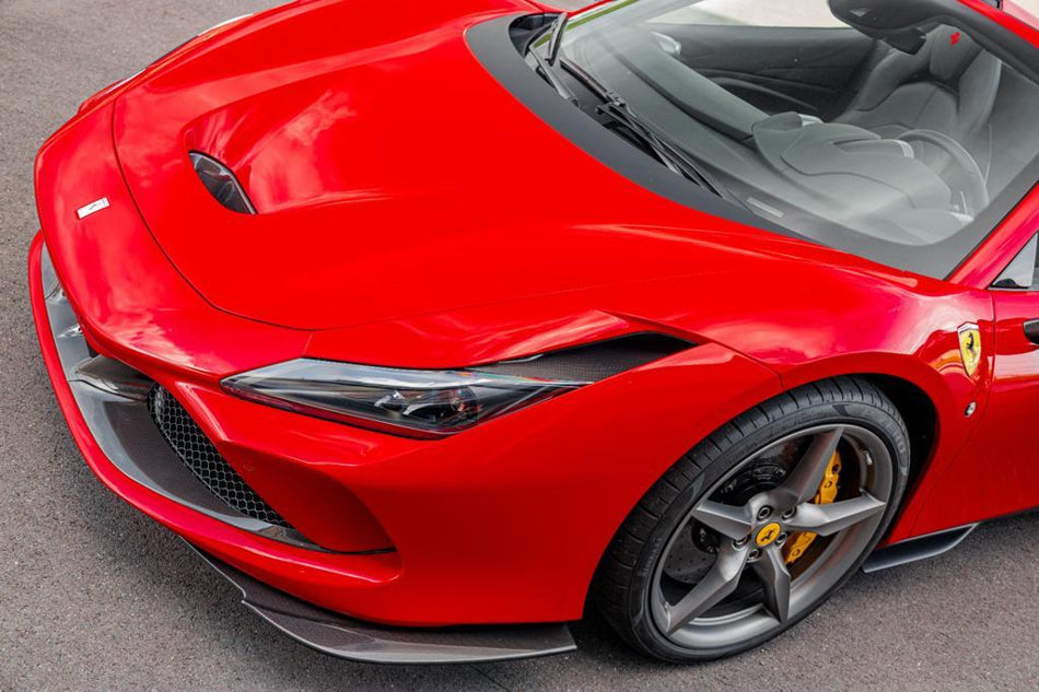 Ferrari F8 - Carbon Fiber Side Air Guides (L/R)
