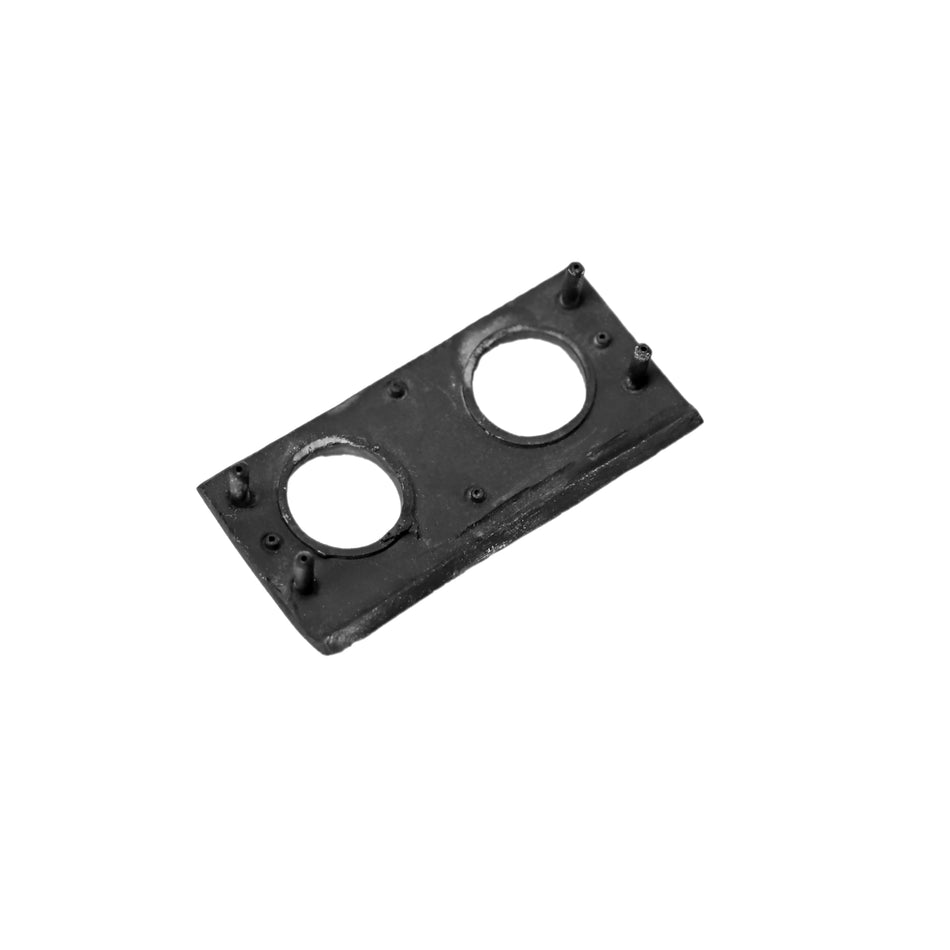 Center Console Switch Panel 2 Hole - Fits Ferrari 458