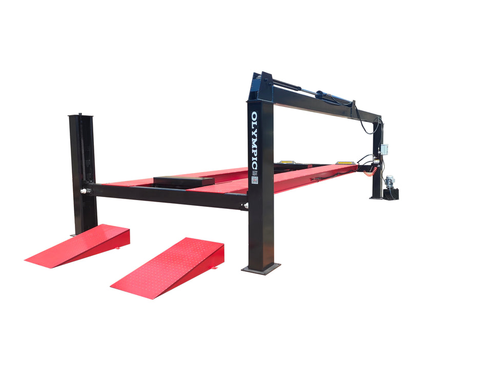 Olympic 4PHDXL-22 / "The Big-Rig" Heavy-Duty Maintenance Lift / 22,000 Lb. Capacity