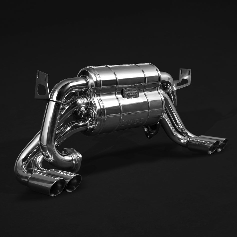Ferrari 512/Testarossa - Valved Exhaust + Silencer Spare Pipes (EU spec) (CES3)