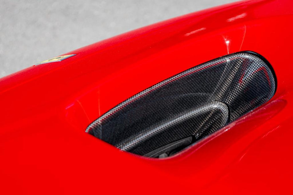 Ferrari F8 - Carbon Fiber Front Air Vents (2 Piece)
