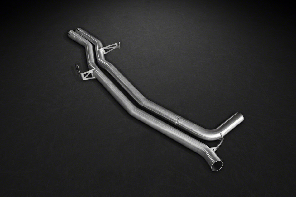 Porsche 95B Macan S/GTS/Turbo - Valved Exhaust w Mid Pipes + Ceramic Tips (CES3)