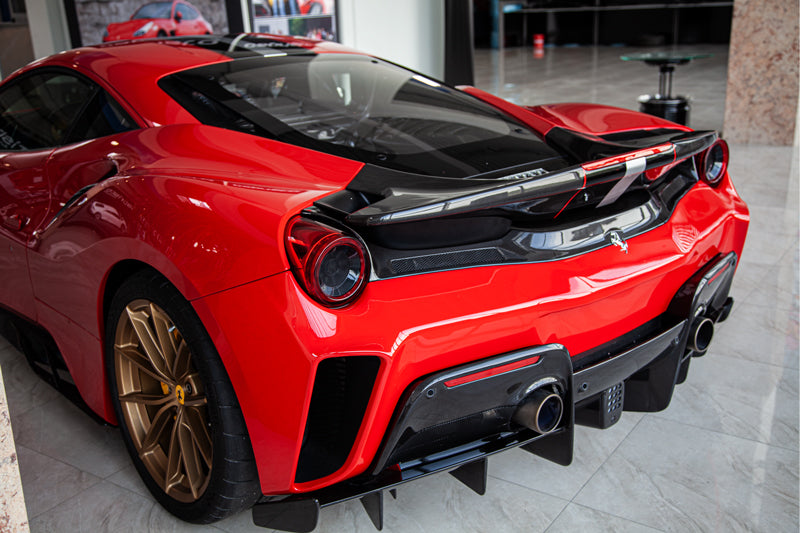 Ferrari 488 Pista - Carbon Fiber Rear Bumper
