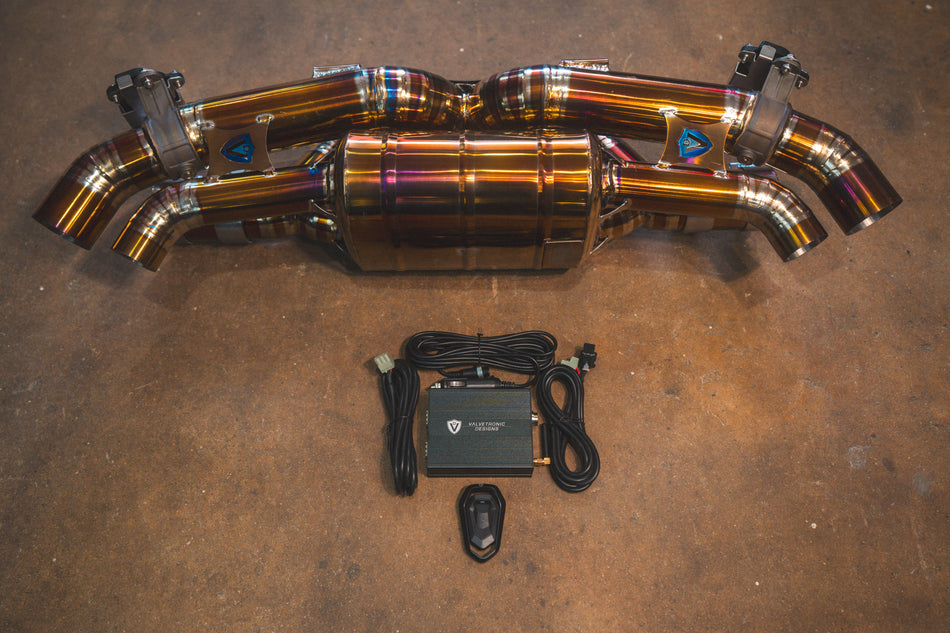 Valvetronic Valved Sport Exhaust System for Porsche 992 Carrera / Turbo