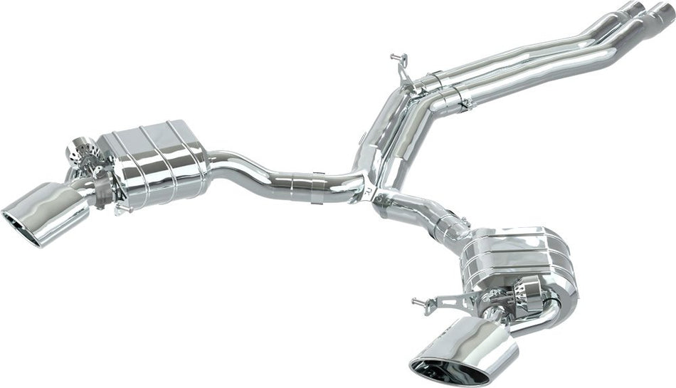 Audi RS5 (F5) Sportback - Valved Exhaust + MidPipes - Oval RS Tips (CES3)