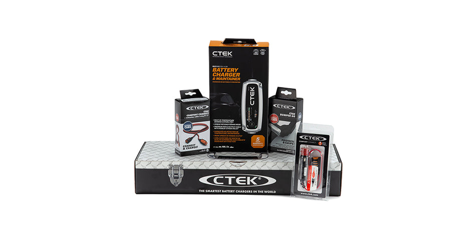 CTEK MXS 5.0 VEHICLE STORAGE GIFT SET
