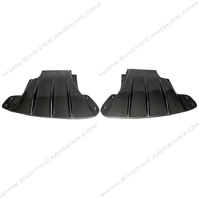 Exotic Car Gear Carbon Fiber 1-Pair Standard Rear Diffuser Ferrari 360