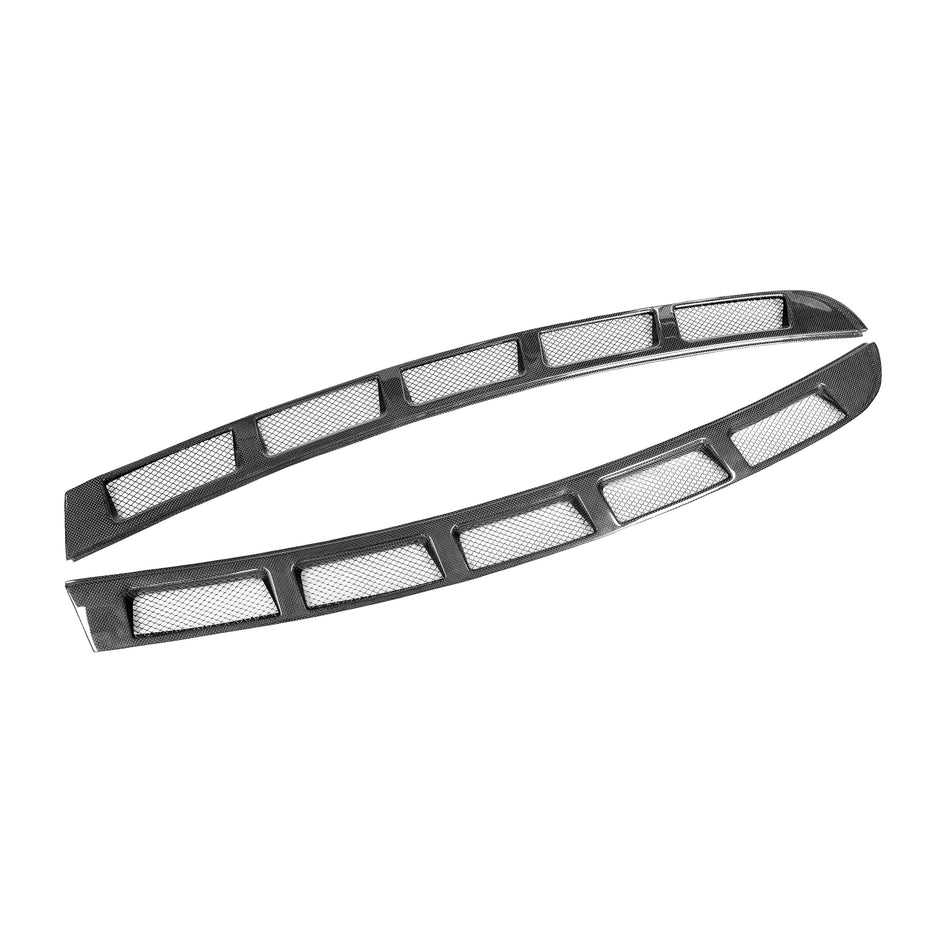 Coupe Rear Window Louvers - Fits Ferrari F430