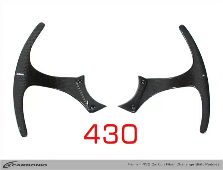 Carbonio Ferrari F430 F1 Challenge Shift Paddles