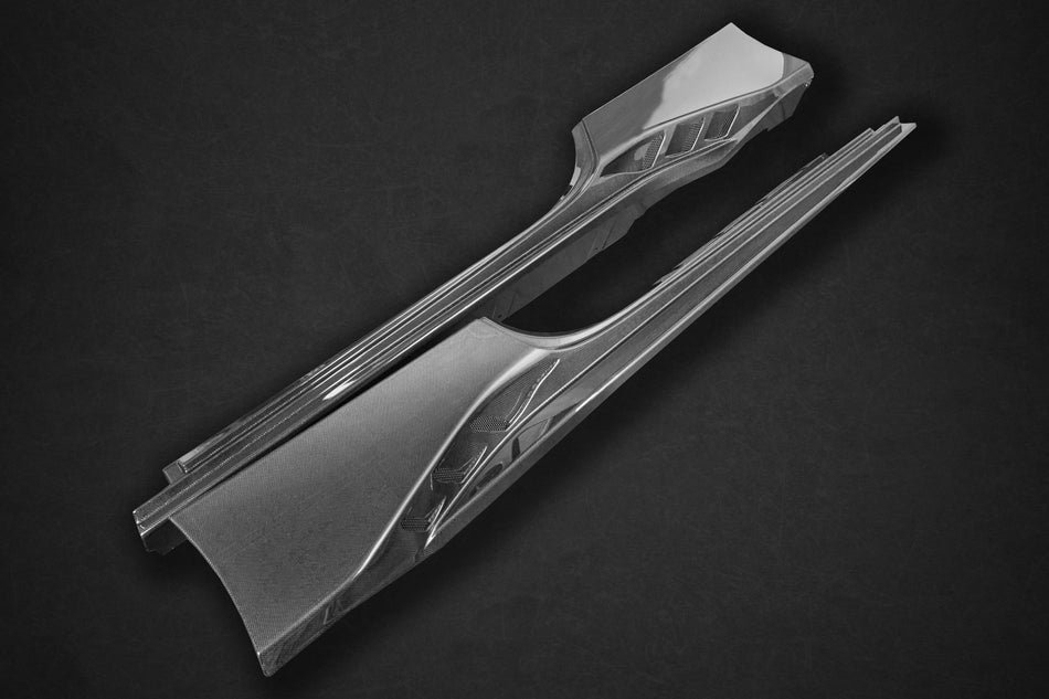 Ferrari 488/F8 - Carbon Fiber Side Skirts