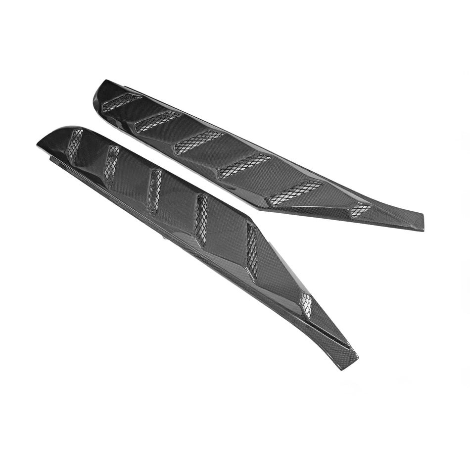 GT Rear Engine Bay Louvers - Fits Ferrari 458 Italia