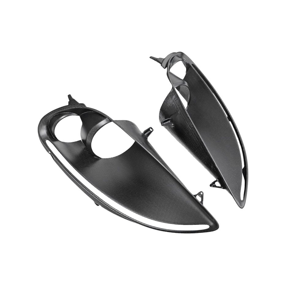 Headlight Housing Bezels Matte Finish - Fits Ferrari F430