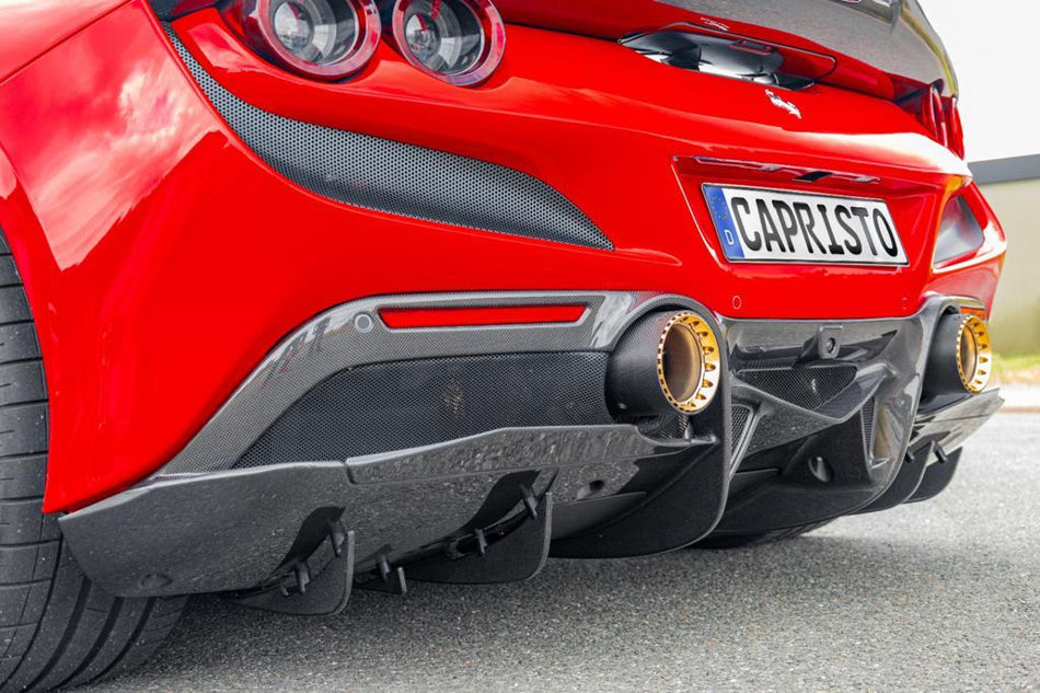Ferrari F8 - End Pipe Shells