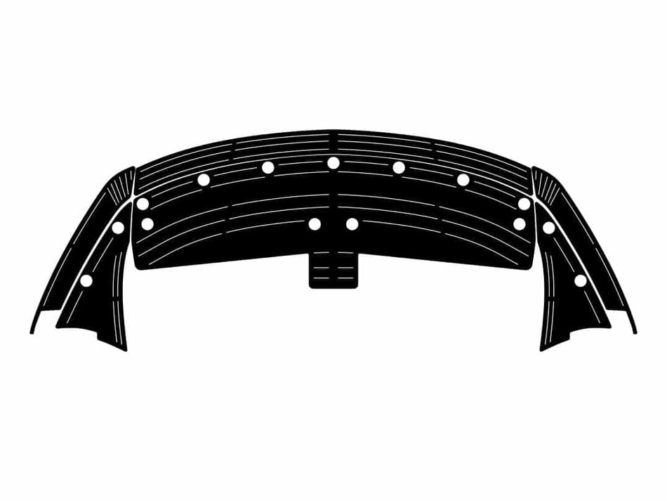 Ford GT 2nd Gen. (2017-2022) Front Bumper Skid Plates