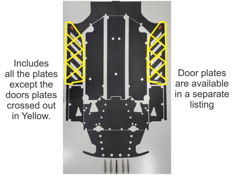 Ford GT 2nd Gen. (2017-2022) Underbody Skid Plates