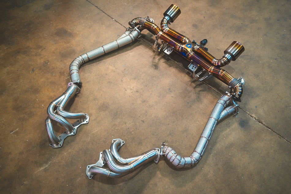 Valvetronic Valved Sport Exhaust System for Porsche 718 GT4 / Boxster Spyder
