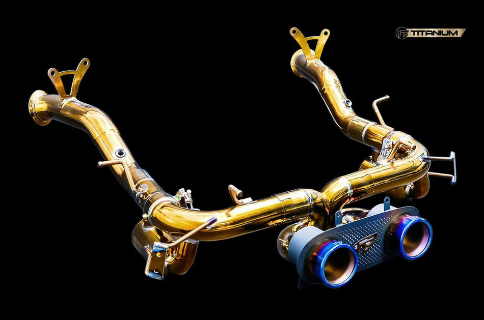 iPE Ferrari 458 F1 Valvetronic Exhaust System (Titanium)