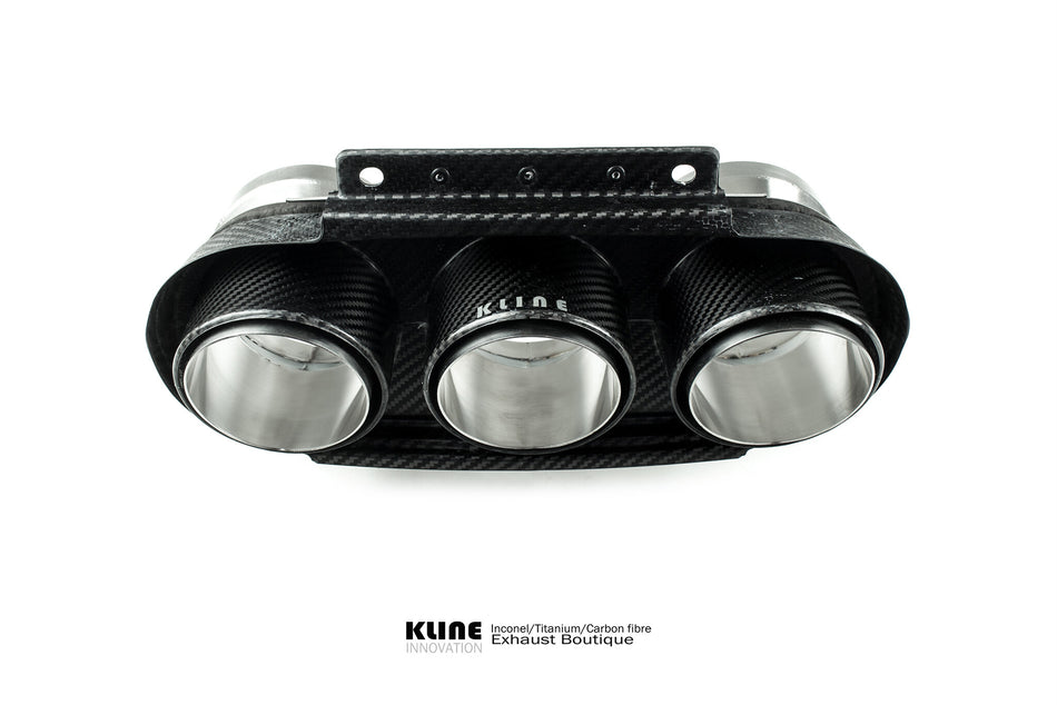 Kline Innovations Ferrari 458 Carbon Fiber Exhaust Tips