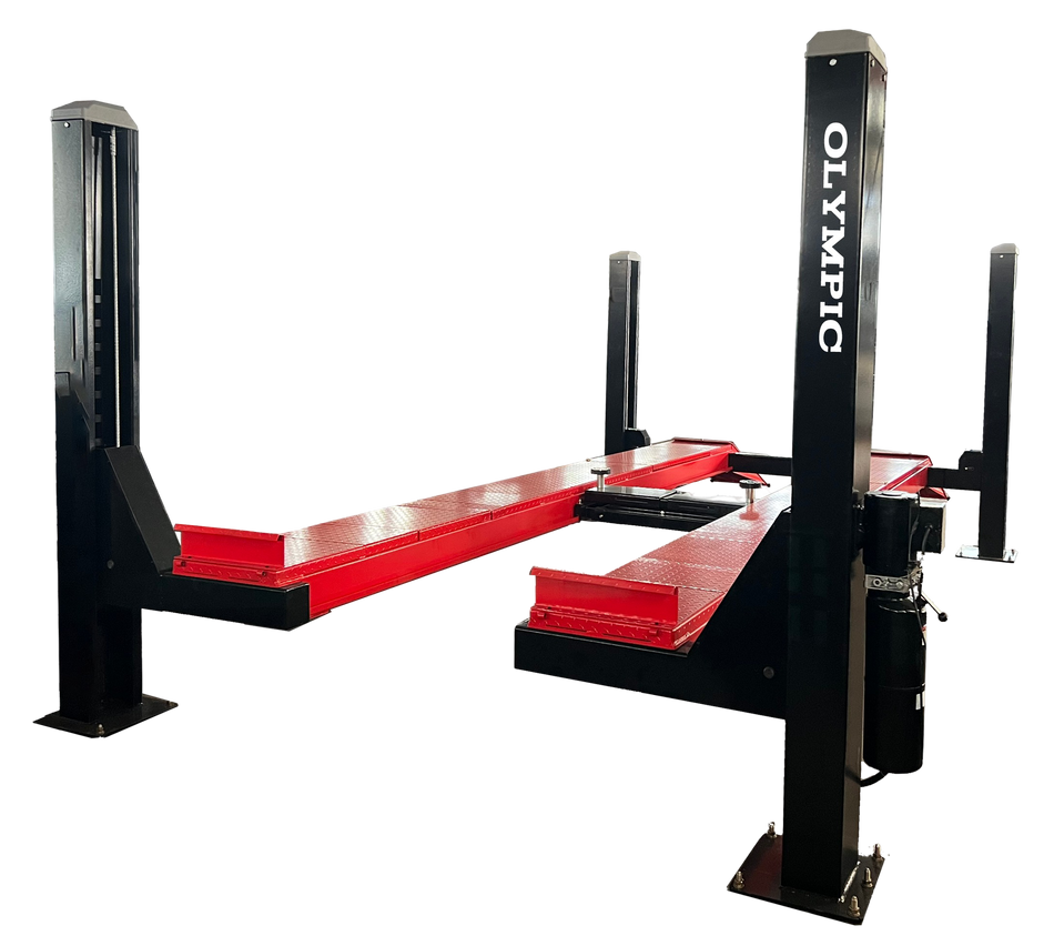 Olympic 4PHDXLA-15 / Open Front Alignment Lift / 15,000 Lb. Capacity