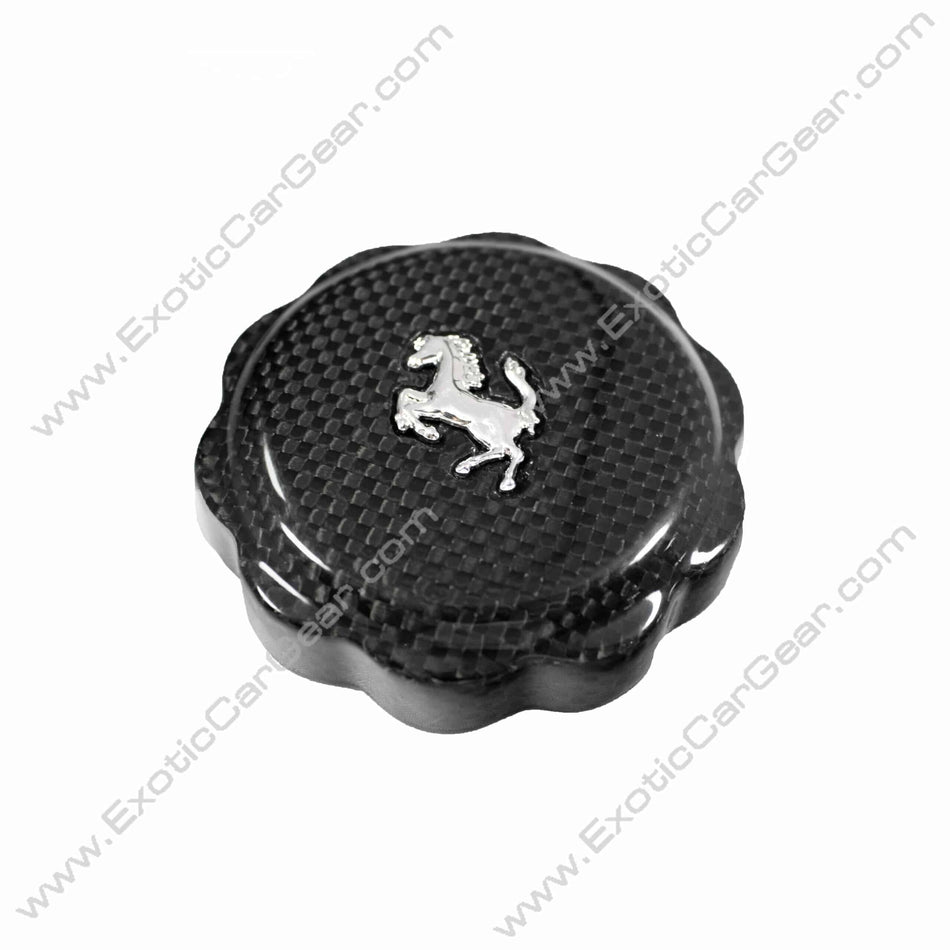 Exotic Car Gear Ferrari Oil Cap Cover (Fits most Ferraris)