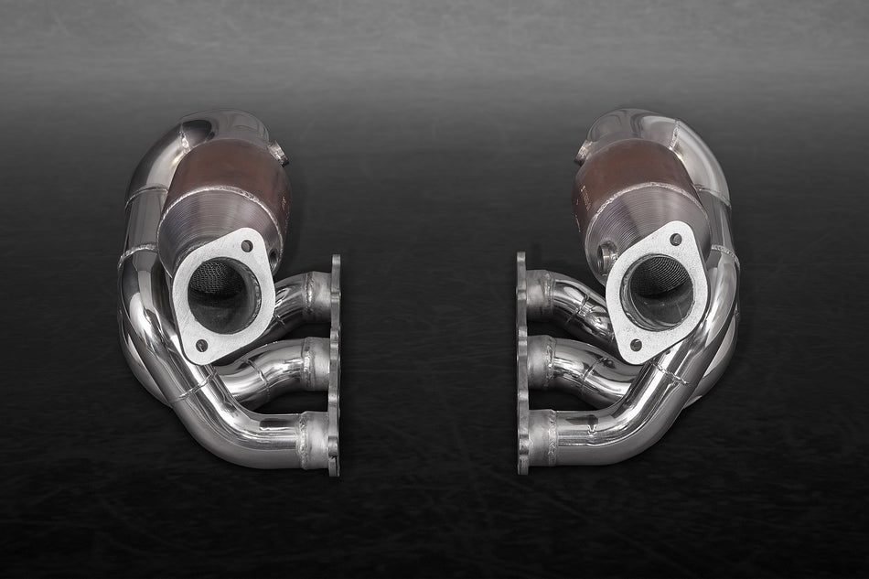 Porsche 981 Boxster/Cayman/GT4 - Headers + 250 Cell Sport Cats