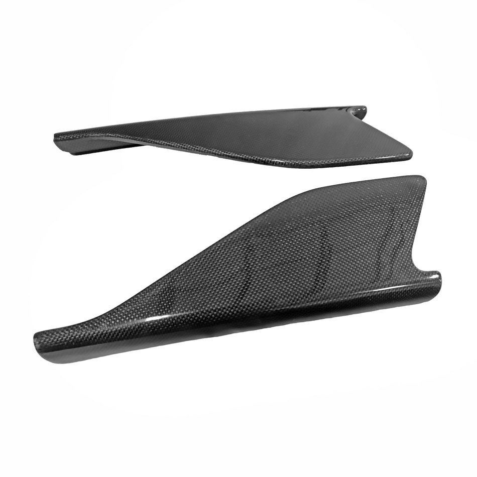 Rear Lower Rocker Panel Winglets - Fits Ferrari 458 Speciale