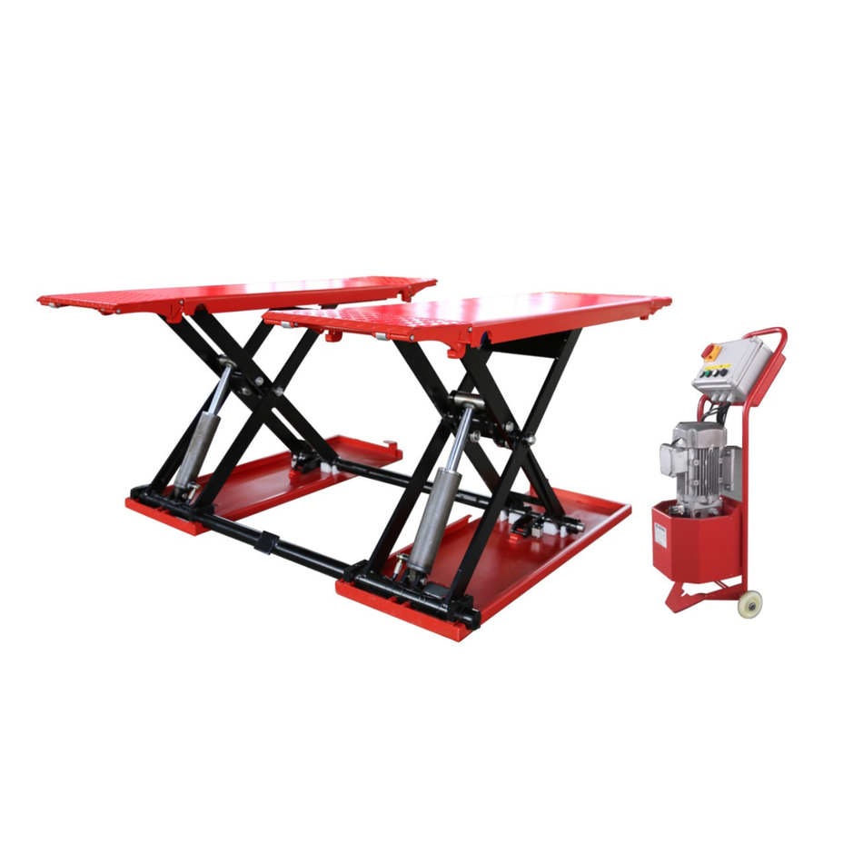 Olympic MRSL-75 / Portable Mid-Rise Scissor Lift / 7,500 Lb. Capacity