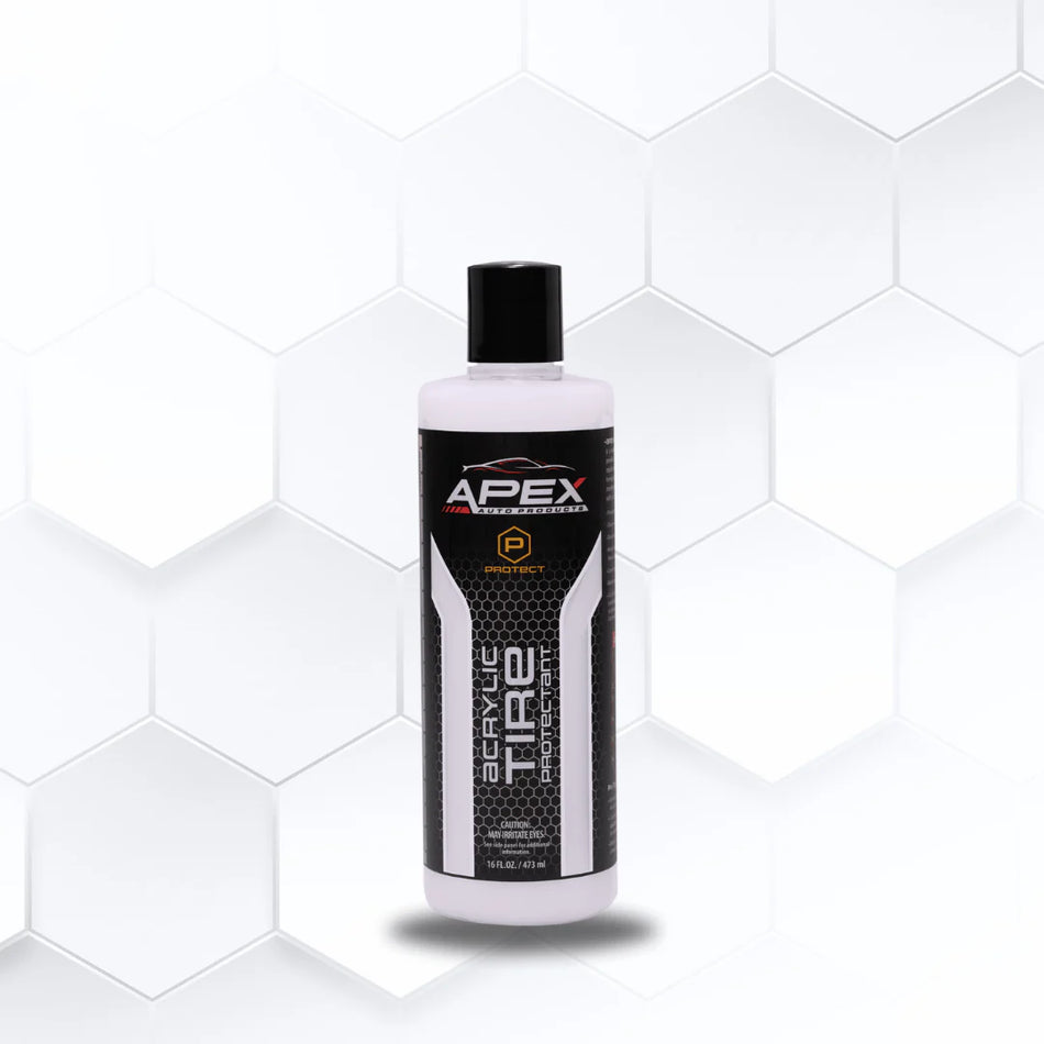 Apex Auto Products - Acrylic Tire Protectant - Semi Permanent Tire Shine