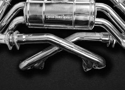 Ferrari 512/Testarossa - Valved Exhaust + Silencer Spare Pipes (EU spec) (CES3)