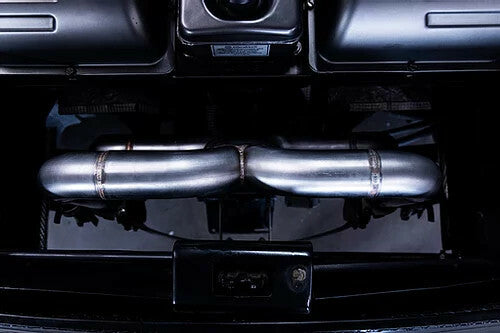 S-LineSound Ferrari F430 OEM muffler to S-Line Center chamber Conversion