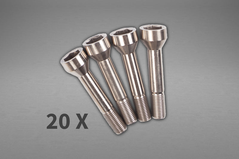 Ferrari Portofino - Wheel Spacers 11mm Front / 17mm Rear (Star Shape) with Titanium Wheel Bolts
