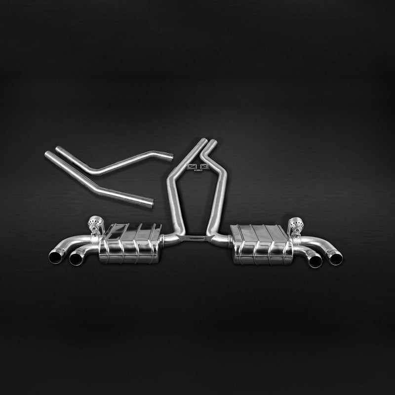 Porsche 958.1 Cayenne V8 GTS - Valved Exhaust + MidSilencer Spare Pipes (CES3)