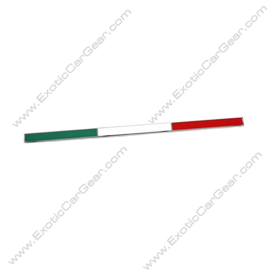 Italian Flag Badge - Fits Ferrari Models