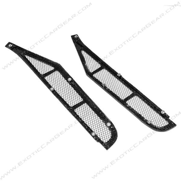Rear Engine Bay Louvers - Fits Ferrari 458 Italia